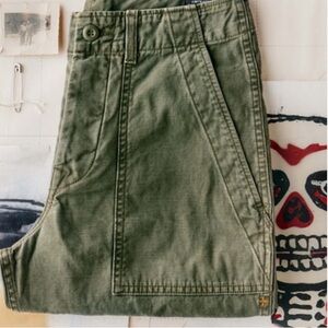 Imogene + Willie oliver military trouser in olive Size 32